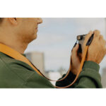 Peak Design Form Leather Camera Strap Long - Amber - Slika 3
