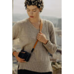 Peak Design Form Leather Camera Strap Short - Amber - Slika 6