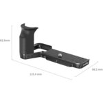 SmallRig 4797 L-Shape Mount Plate with Silicone Handle for Sony Alpha 7C II / Alpha 7CR - Slika 2