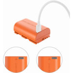 SmallRig 5407 E6P-C26 Camera Battery (Orange) - Slika 5