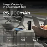 EcoFlow RAPID Power Bank (25000 mAh, 170W, 100W Kabl) - Slika 9