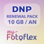 DNP my-Fotoflex Renewal pack 10GB / 1 year